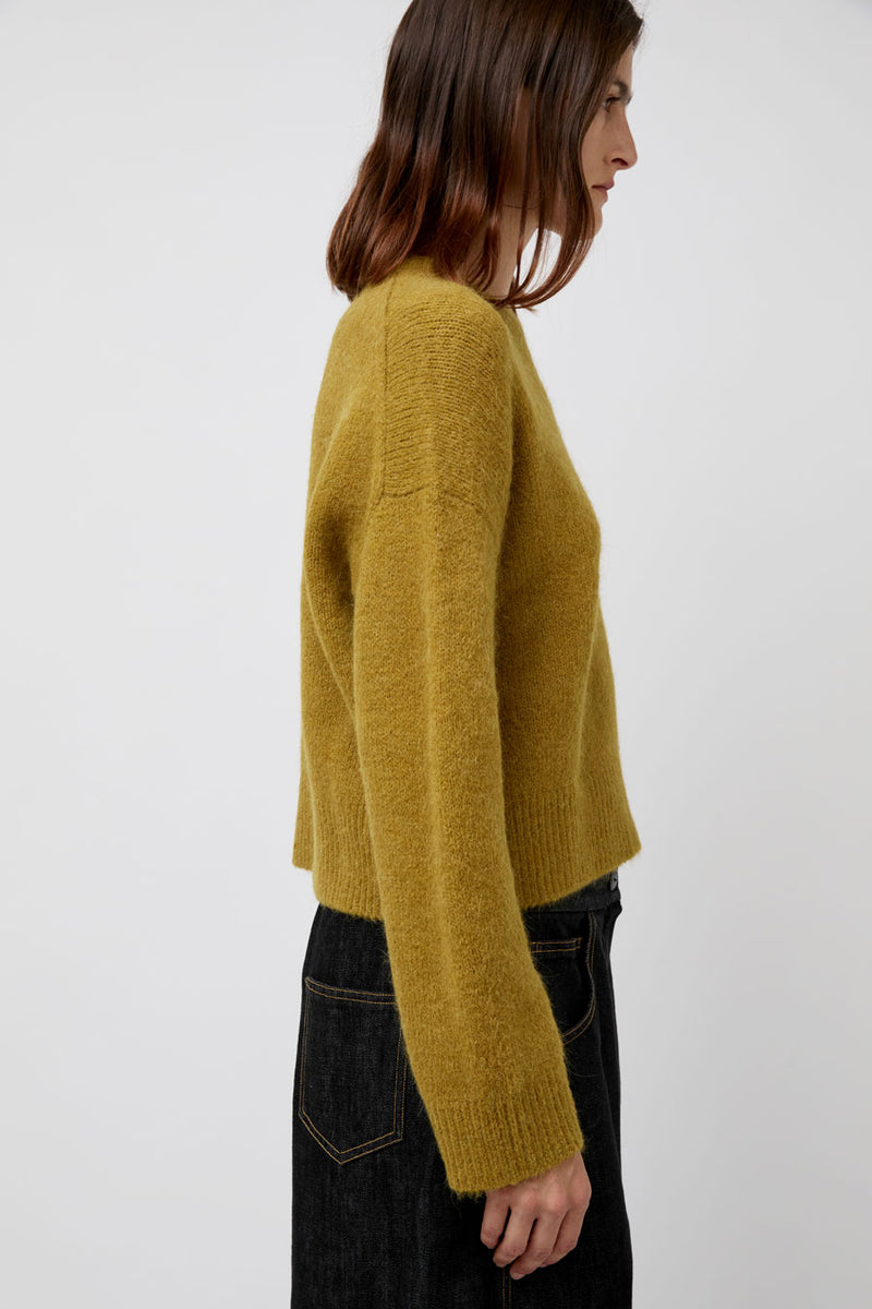 No.6 Henry Knit in Mustard