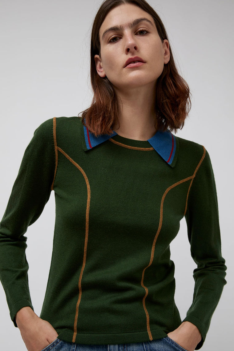 No.6 Lainey Top in Hunter