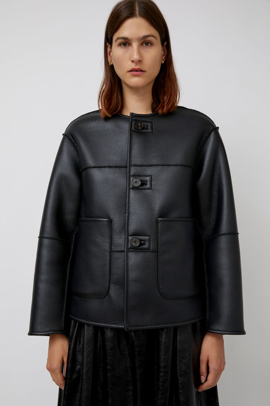 No.6 Niels Reversible Jacket in Black