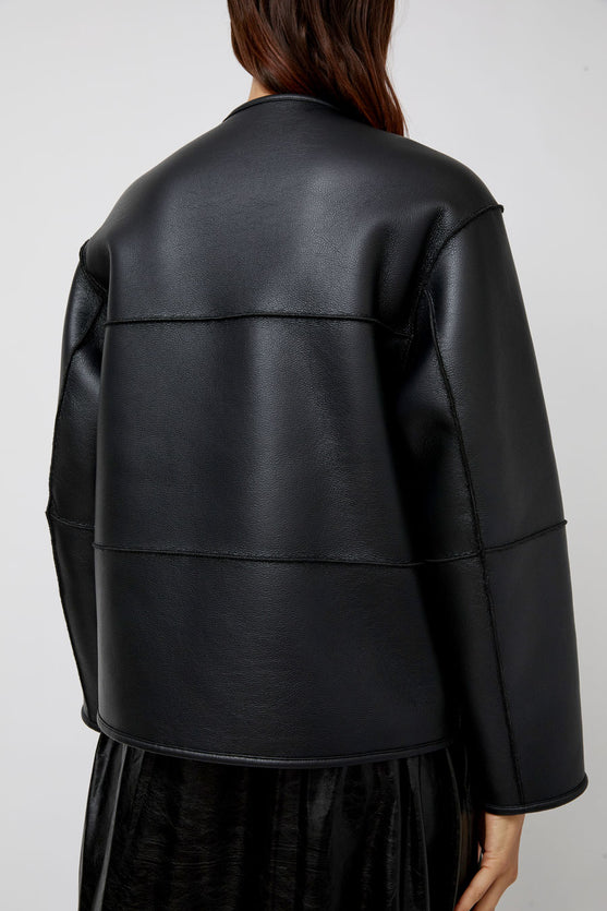 No.6 Niels Reversible Jacket in Black