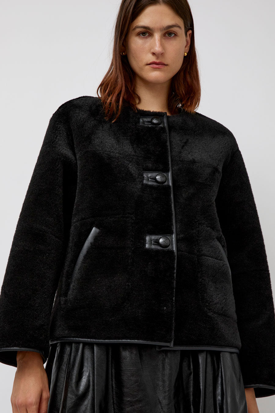 No.6 Niels Reversible Jacket in Black