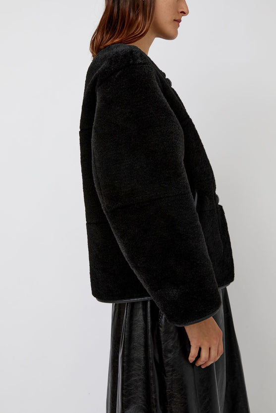 No.6 Niels Reversible Jacket in Black