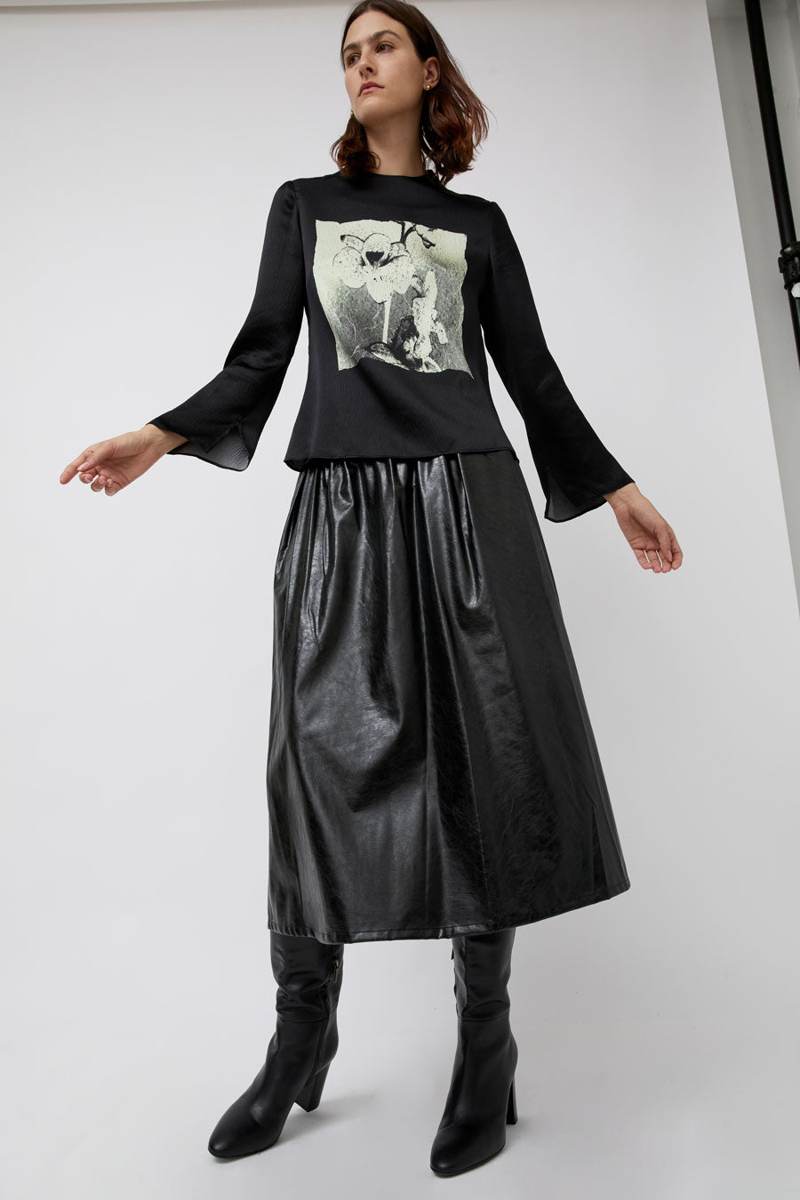 No.6 Mel Skirt in Black