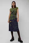 No.6 Rochelle Dress in Green Poppies