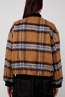 No.6 Dover Jacket in Camel Plaid