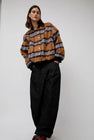 No.6 Dover Jacket in Camel Plaid
