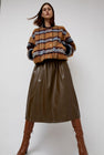 No.6 Dover Jacket in Camel Plaid