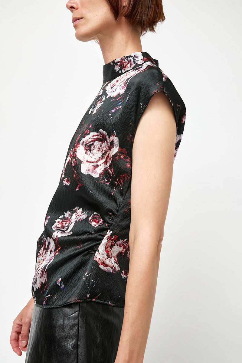 No.6 Alex Top in Black Rose