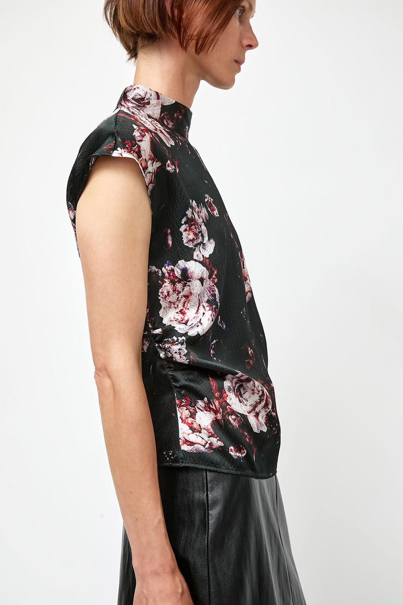 No.6 Alex Top in Black Rose