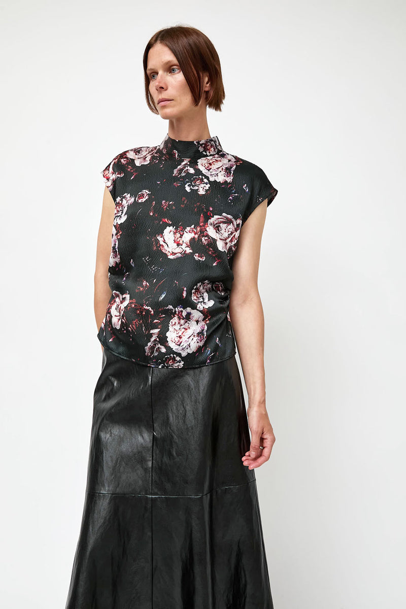 No.6 Alex Top in Black Rose