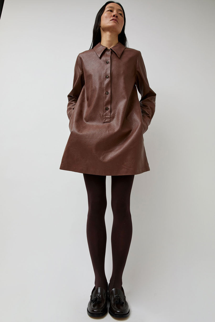 No.6 Annick Dress in Chocolate