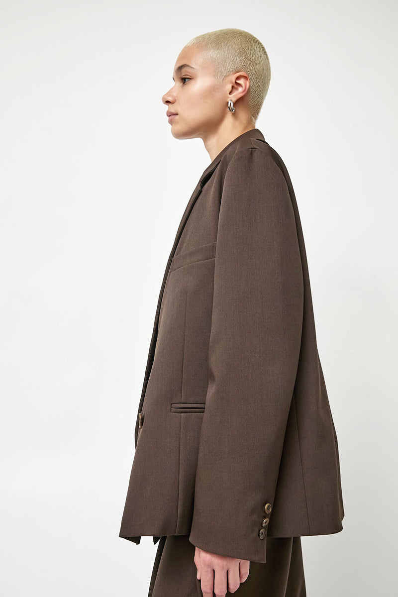 No.6 Austin Blazer in Chocolate