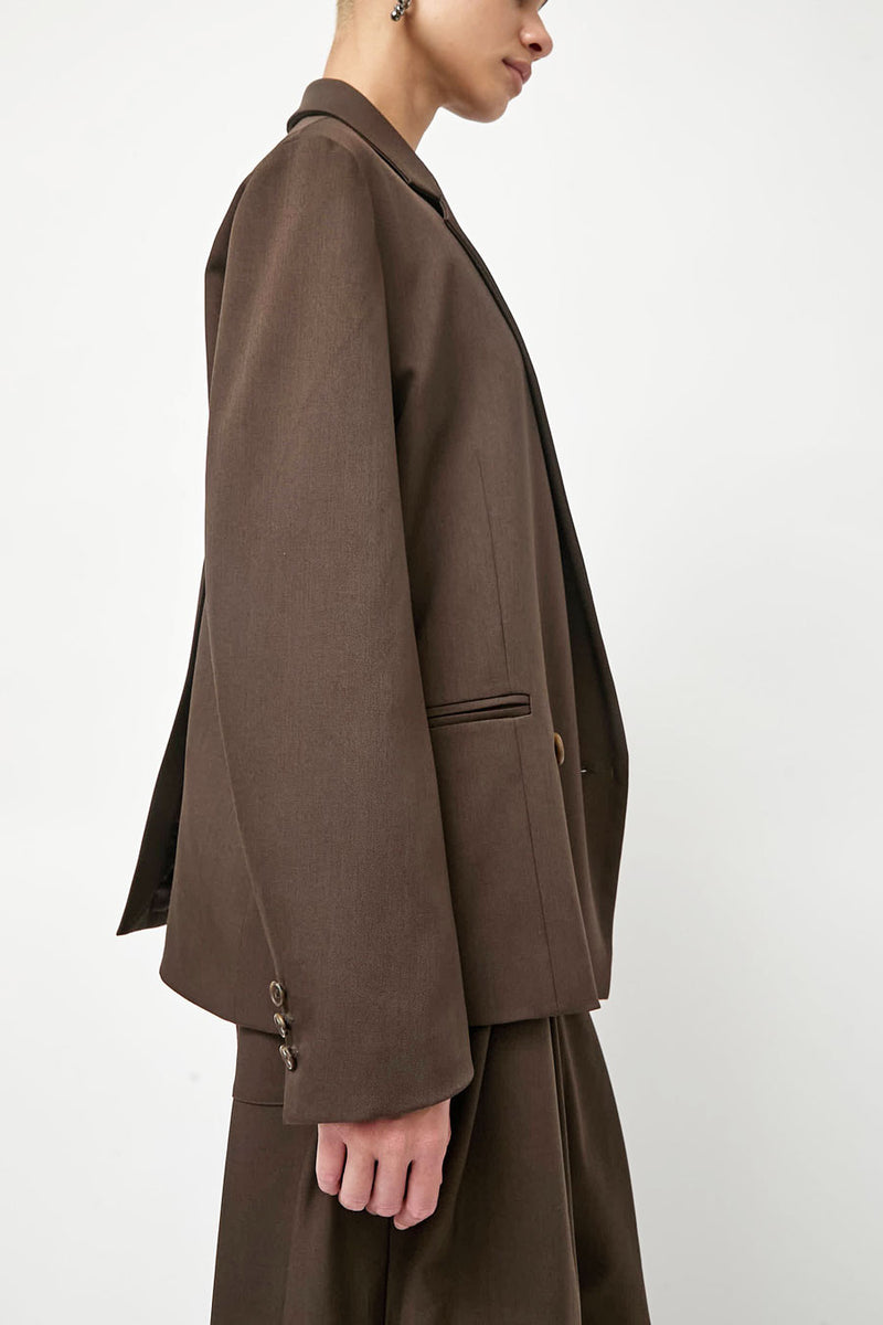 No.6 Austin Blazer in Chocolate