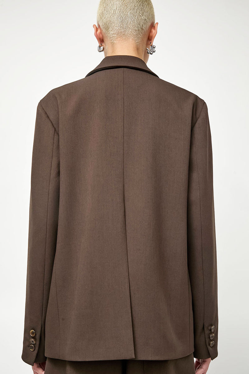No.6 Austin Blazer in Chocolate