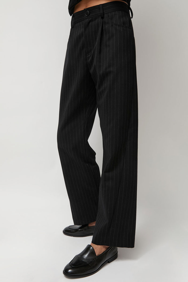 No.6 Baxter Pant in Midnight Stripe