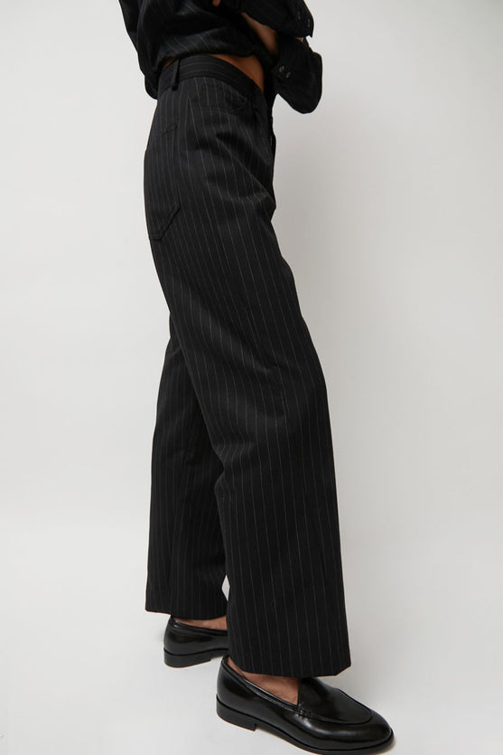 No.6 Baxter Pant in Midnight Stripe