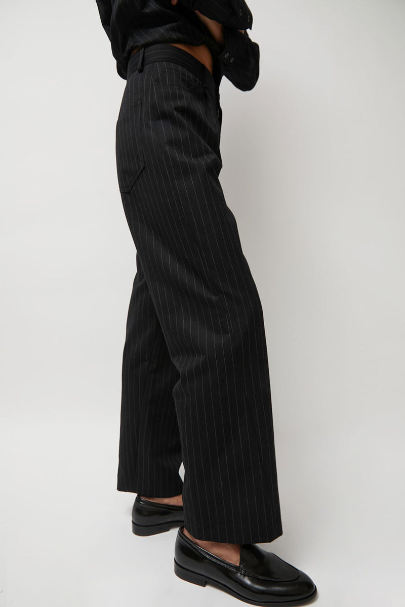 No.6 Baxter Pant in Midnight Stripe