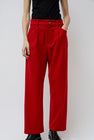 No.6 Baxter Pant in Red Wool