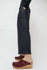 No.6 Bridget Clog on Mid Wedge in Burgundy Suede