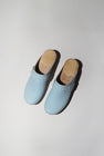 No.6 Bridget Clog on Mid Wedge in Light Blue