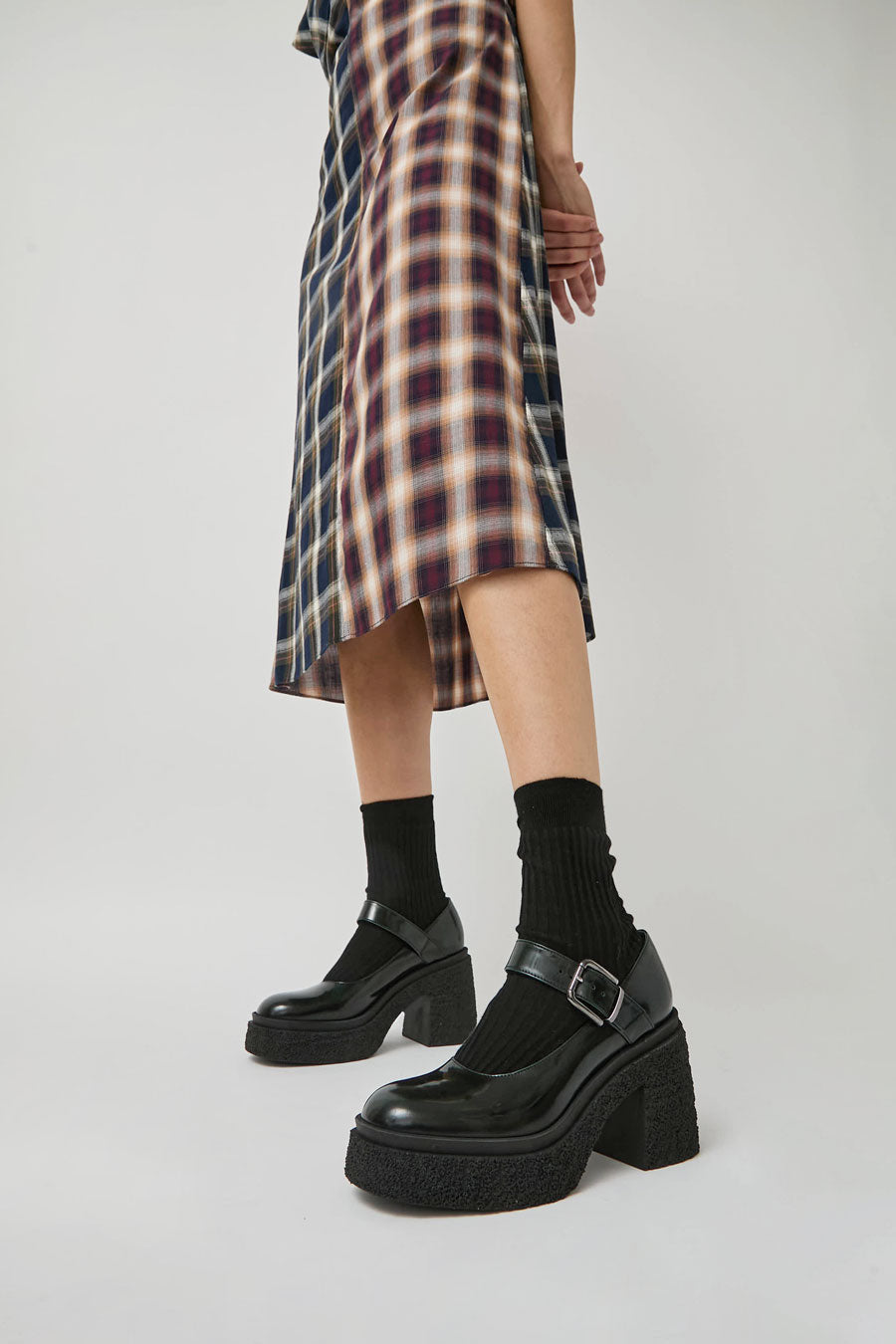 No.6 Brushed Platform Maryjane in Gradient Bottle