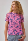 No.6 Carey Tee in Pink Trellis