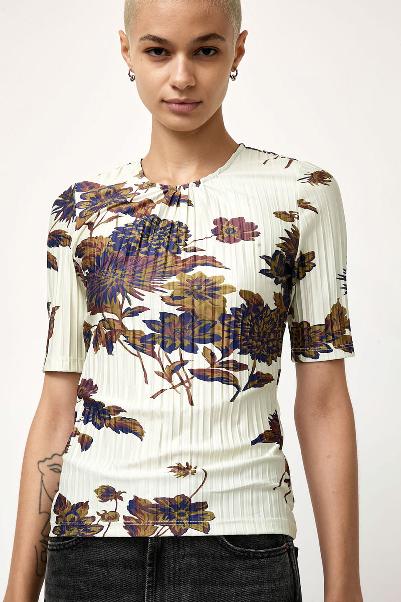No.6 Carine Top in Cream Floral
