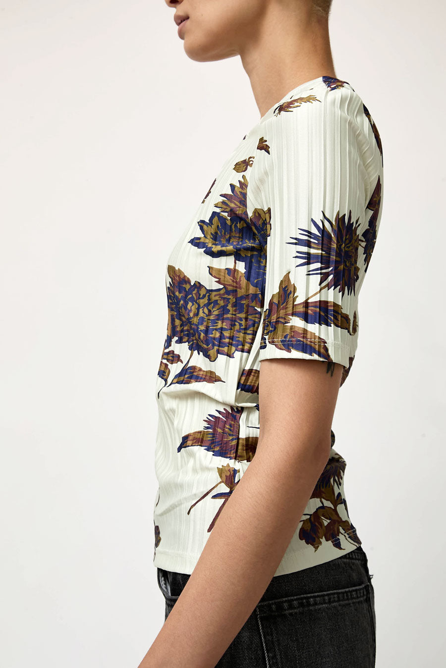 No.6 Carine Top in Cream Floral