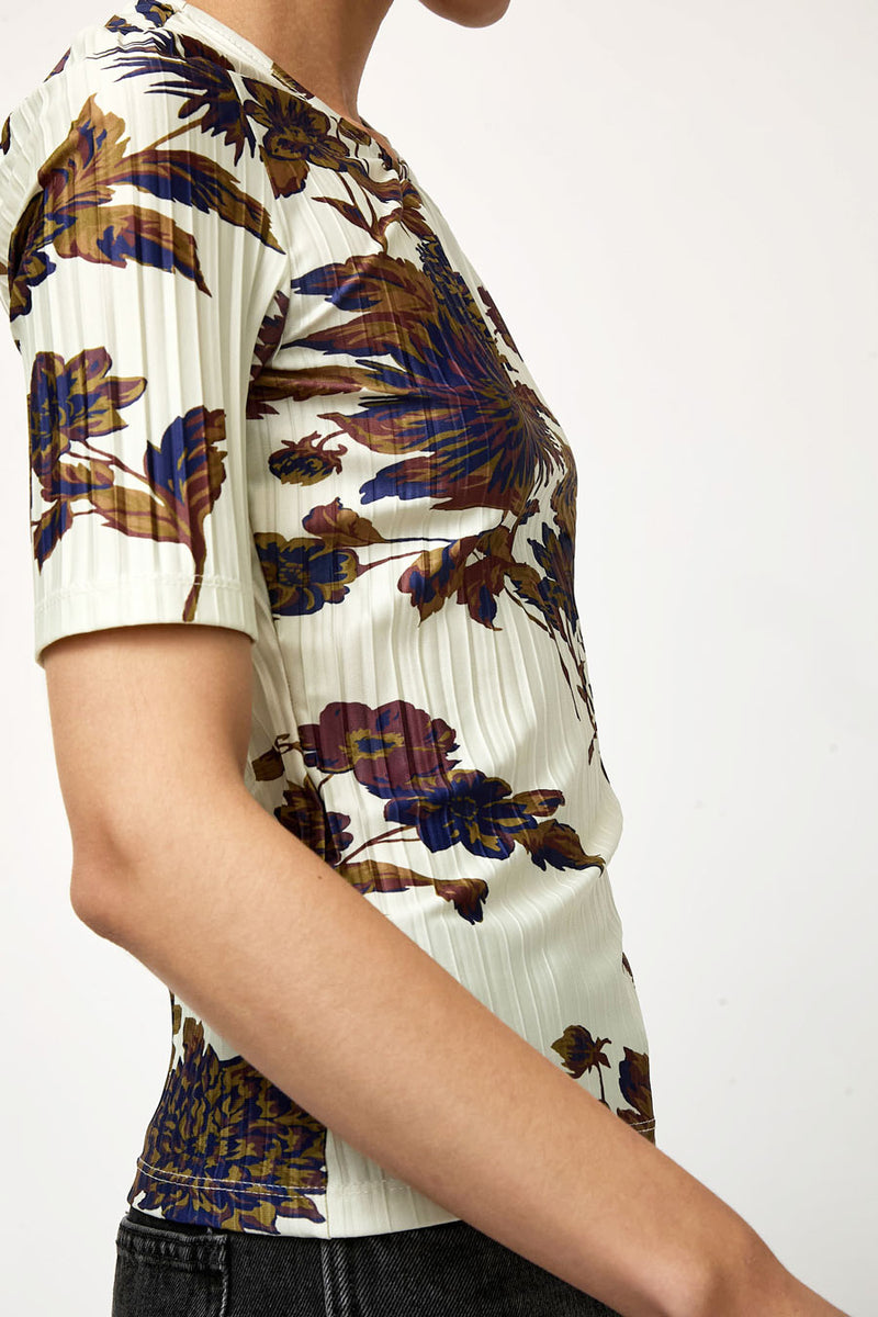 No.6 Carine Top in Cream Floral