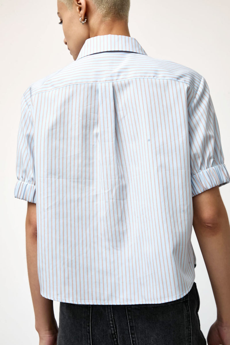 No.6 Chloe Top in Blue Stripe