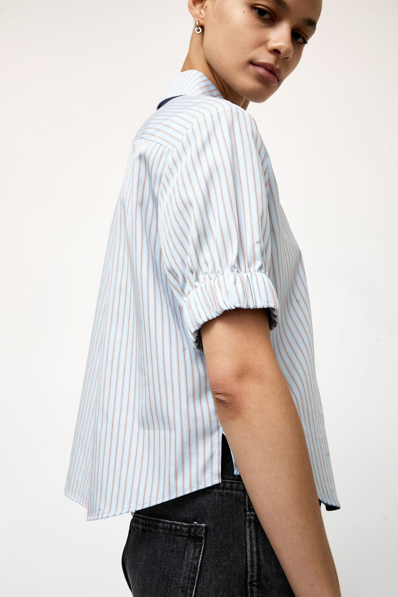 No.6 Chloe Top in Blue Stripe
