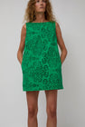 No.6 Clare Dress in Green Eyelet