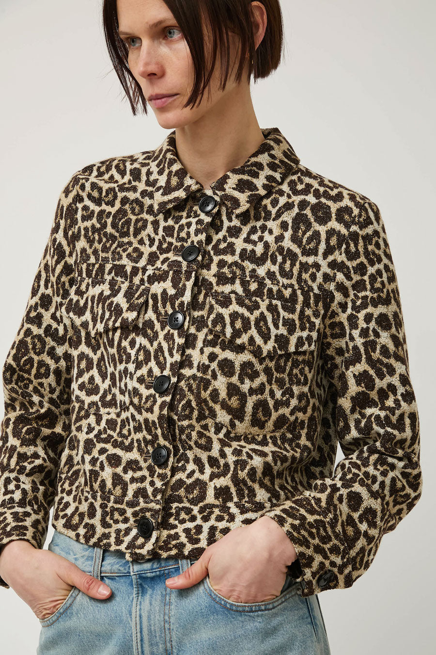 No.6 Claudia Jacket in Animal Print