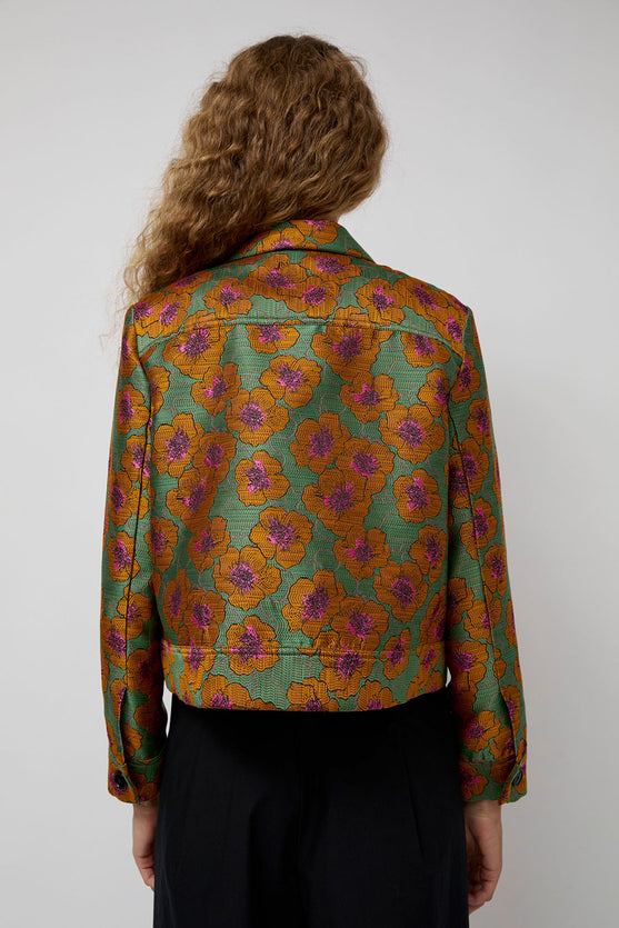 No.6 Claudia Jacket in Floral Jacquard – No.6 Store