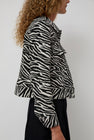 No.6 Claudia Jacket in Zebra Jacquard