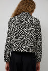 No.6 Claudia Jacket in Zebra Jacquard