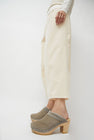 No.6 Dakota Shearling Clog on High Heel in Mist