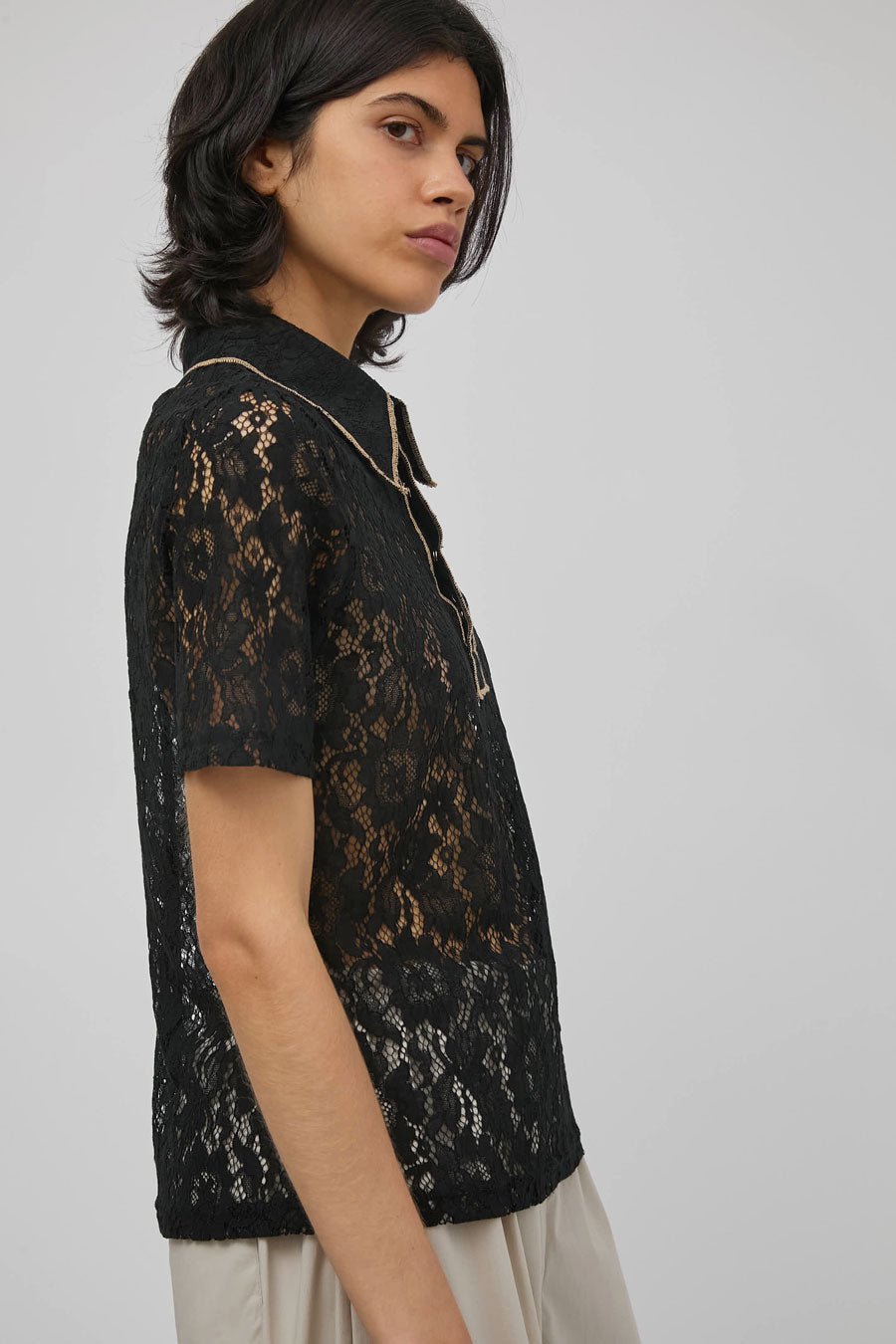 No.6 Dierdre Top in Black