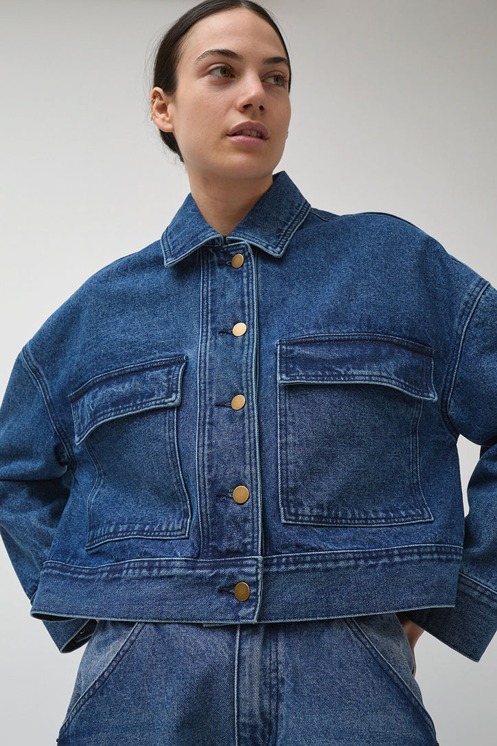 Wholesale Vintage Denim Blue Wash Jeans Jacket Shorts Men's Coat - China  Fashion Jacket and Clothing for Men price | Made-in-China.com
