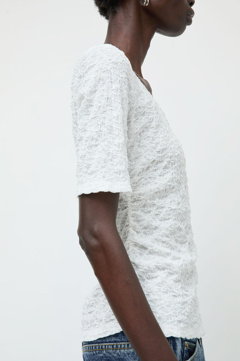 No.6 Eclipse Top in White