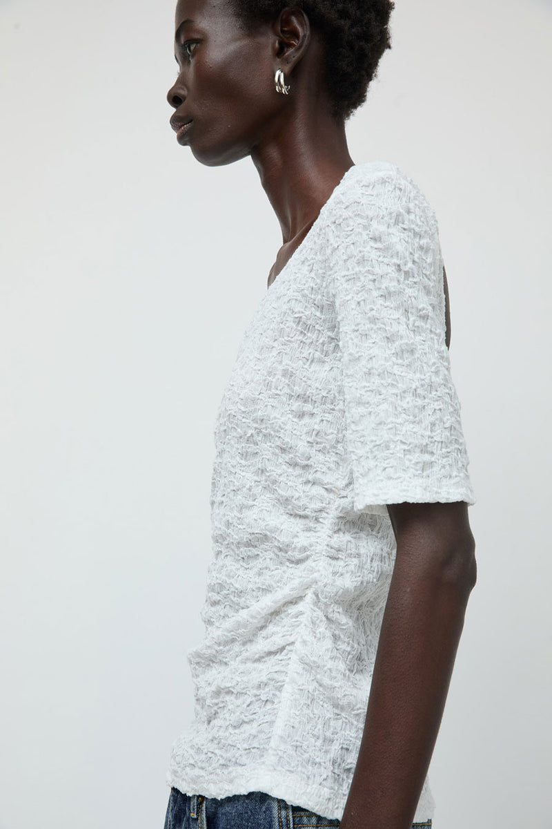 No.6 Eclipse Top in White