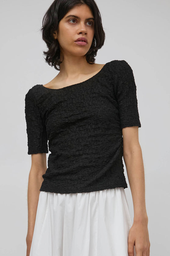 No.6 Eclipse Top in Black