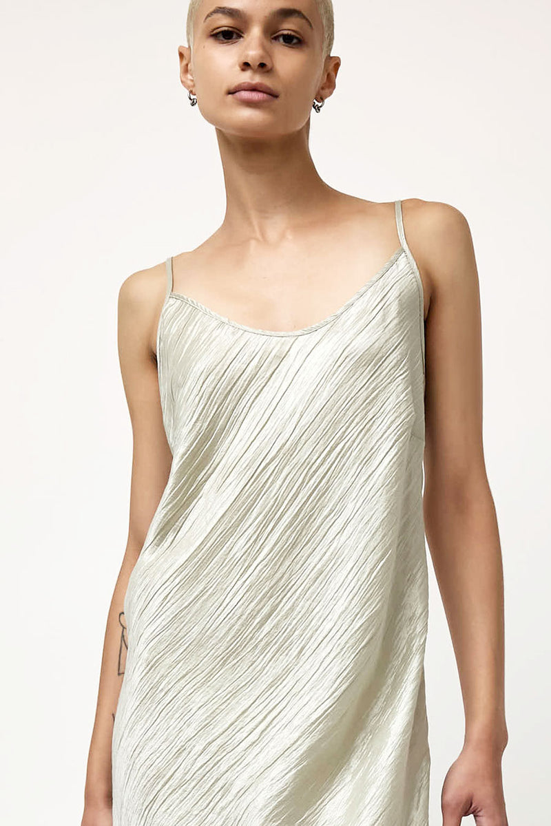 No.6 Elle Slip Dress in Silver