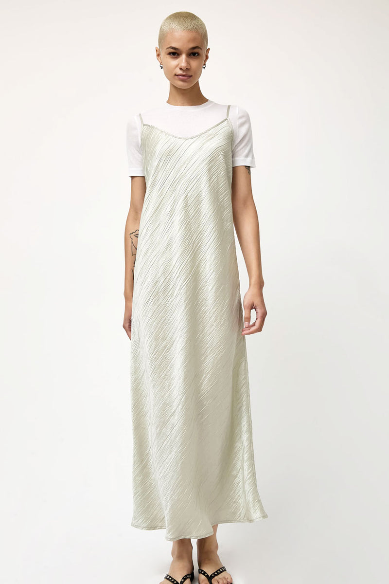 No.6 Elle Slip Dress in Silver