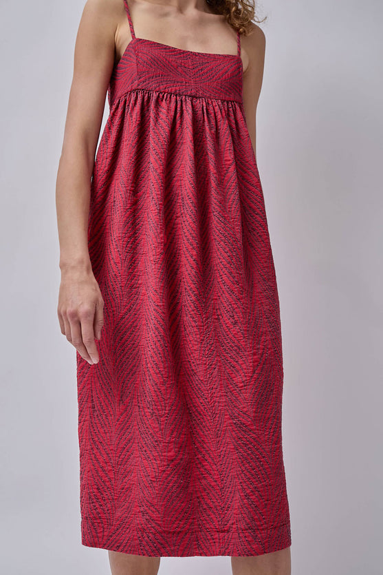 No.6 Eloise Dress in Red Bamboo