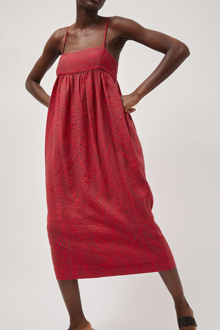 No.6 Eloise Dress in Red Bamboo