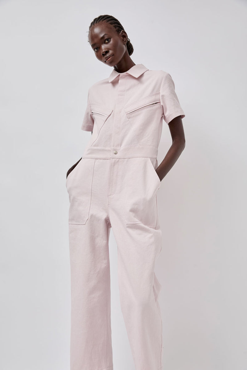 No.6 Emory Jumpsuit in Blush
