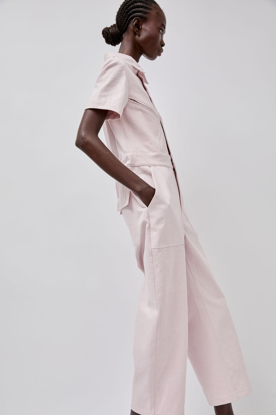 No.6 Emory Jumpsuit in Blush