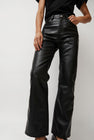 No.6 Erik Jean in Black Faux Leather