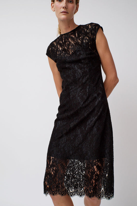 No.6 Erika Dress in Black Lace